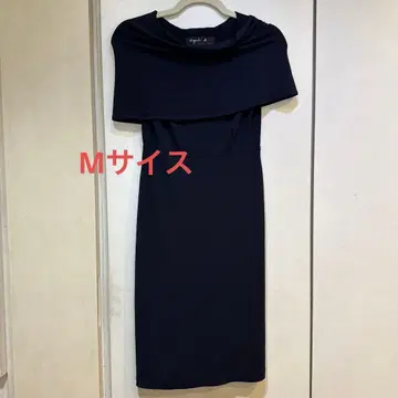 Agnes b 블랙 원피스