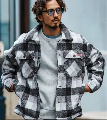 필코트 보아 플리스 자켓 L 사이즈 칸비오