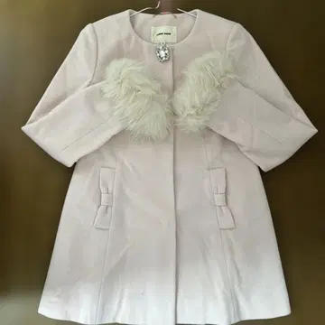 레스 빠세 핑크 롱 코트 85