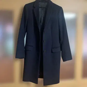 유니클로 여성 캐시미어 싱글 버튼 체스터 코트