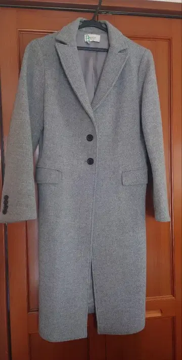 PARIGOT 그레이 체스터 코트 3버튼