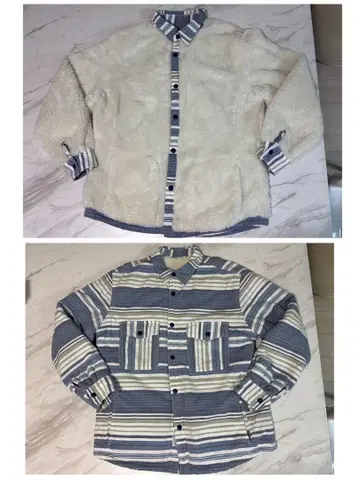 BAYFLOW 보아 안감 리버서블 자켓 서핑 서해안 구제 의류 보아