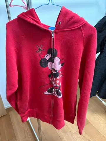 미니 마우스 귀 달린 후드티 디즈니랜드