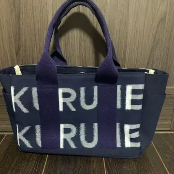 기우에몬 KURUNIE 네이비 토트백