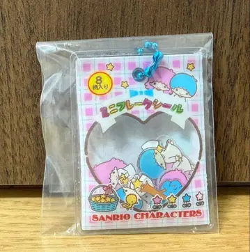 산리오 가챠가챠 바스락 프레이크 씰풍 참 키키라라