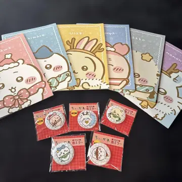 치이카와 노트&캔 거울 세트