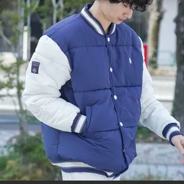 U.S.PORO ASSN 패디드 바시티 자켓 스타디움 자켓