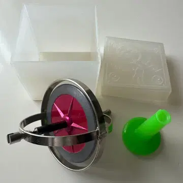 지구 팽이 서커스 팽이 니치지마 쇼와 레트로 완구 케이스 포함