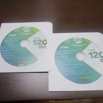 줌바 최신 버전 ZIN 120 DVD CD