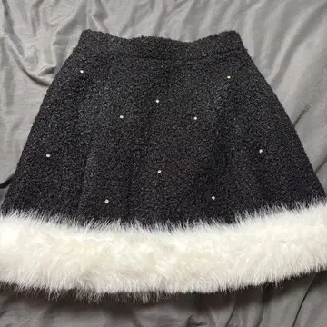 evelyn 퍼 비쥬 스커트