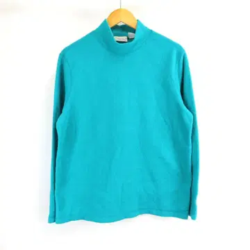 VINTAGE EDITIONS 오버 사이즈 플리스 하이넥 티셔츠