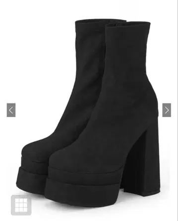 청키힐 통굽 숏부츠[gd1583]