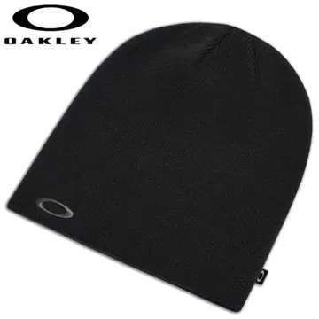 [새상품] OAKLEY 비니 블랙 남성용 니트 모자 오클리 블랙