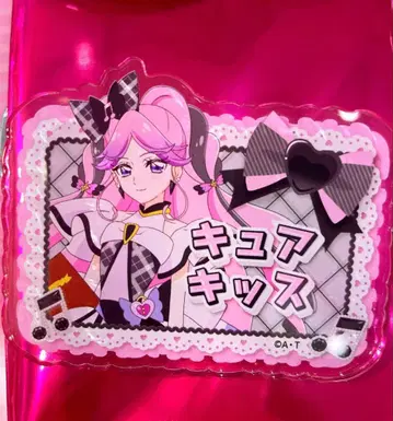 프리큐어 스이파라 콜라보 아크릴 네임 배지 큐어 키스