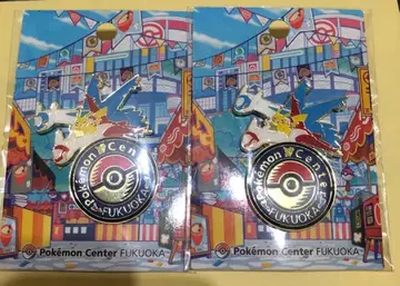 포켓몬 센터 로고 핀즈 후쿠오카 한정판