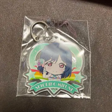 러브 라이브 니지가사키 아크릴 키링 세븐일레븐 한정판 미후네 시오코