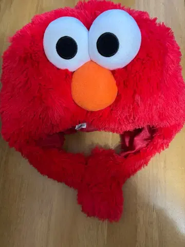 USJ 엘모 모자 세서미 스트릿 빨간색 단종