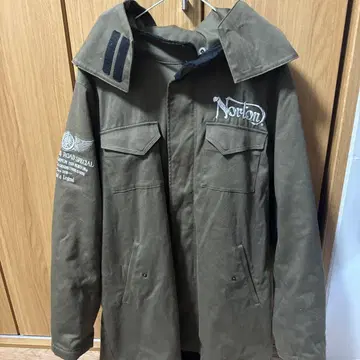 Norton 모즈 코트 L 사이즈 카키색