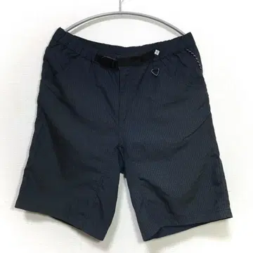 컬럼비아 다크 그레이 체크 무늬 숏팬츠