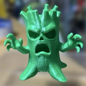 녹색 나무 정령 피규어 트리 스피릿 피규어