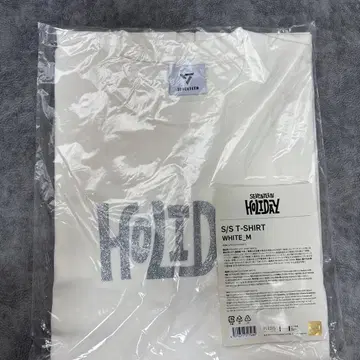 SEVENTEEN HOLIDAY 화이트 T셔츠 M