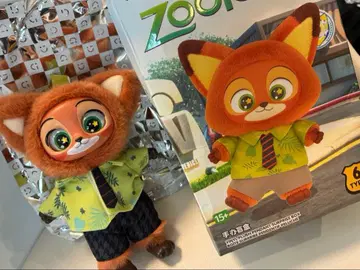 MINISO 주토피아 Zootopia 봉제 인형 닉