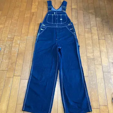 리 데님 오버롤 사이즈 28