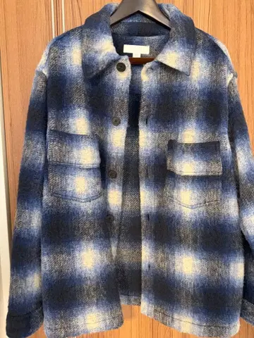 [ 미사용 ] ZARA 체크 무늬 자켓 XL