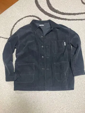 BAYFLOW 코듀로이 커버올 블랙 L