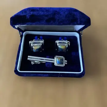 넥타이핀 커프스 버튼 칠보 세공