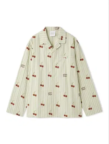 gelato pique 체리 패턴 셔츠