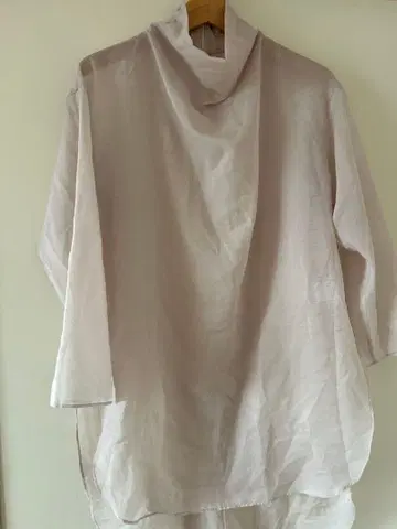 르필 시어 터틀 탑 베이지