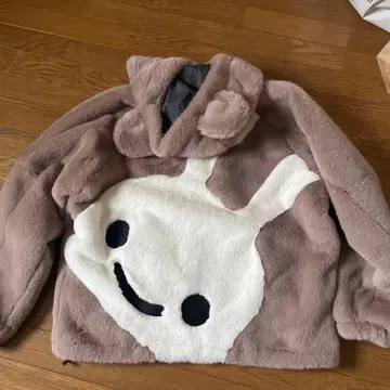 CUNE 귀 달린 후드티