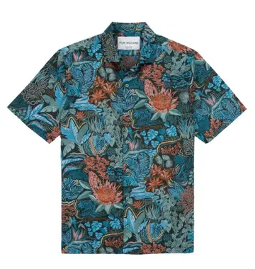 미사용 새상품 TORI RICHARD 하와이안 셔츠 3XL 반팔