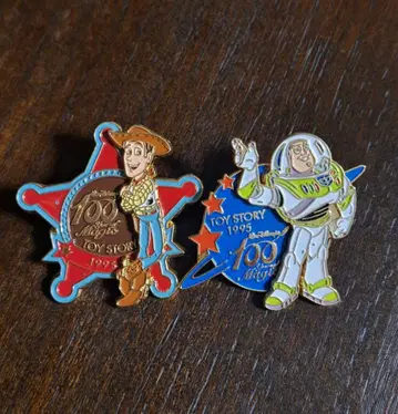 토이 스토리 핀 배지 세트 100주년