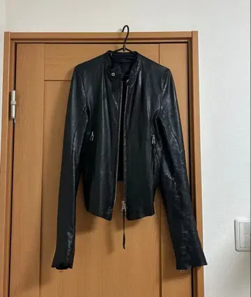 EKAM 가죽 싱글 라이더 자켓