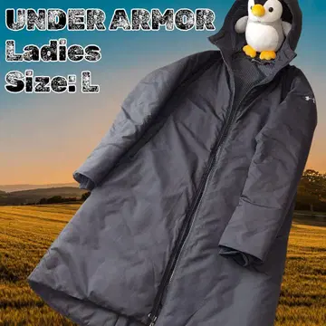 Under Armour 블랙 다운 자켓 L 벤치 코트