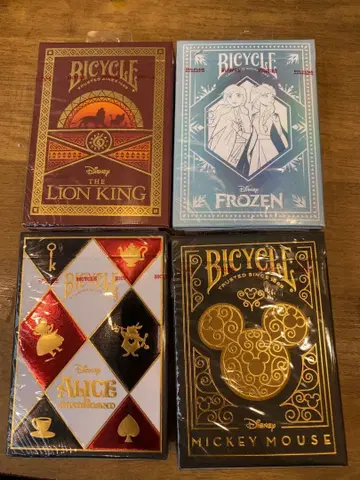 BICYCLE 디즈니 4세트