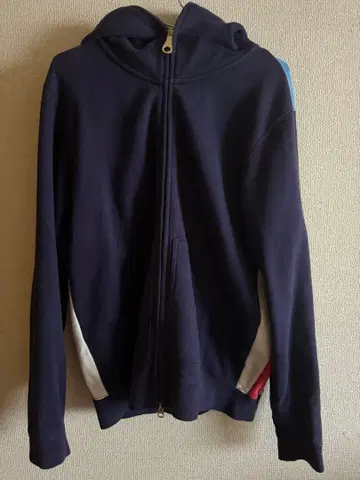 TOMMY 미국 국기 디자인 후드티 L