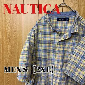 TT93 [ US 수입 ] 노티카 반팔 셔츠 [ 2XL ] 체크