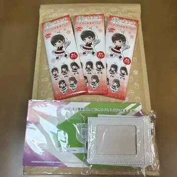 케야키자카46 케야키노키세키 아크릴 참 팬클럽 회원증 케이스 포함