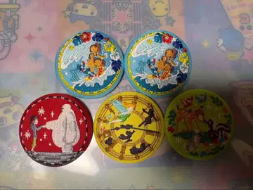 [ 즉시 구매 가능 ] 디즈니 자수 캔뱃지 5개 세트