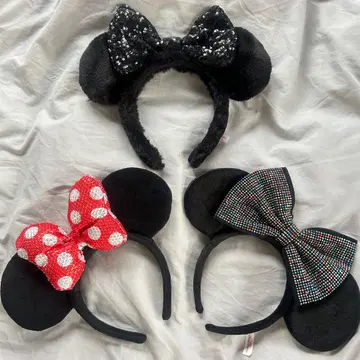 디즈니 미니 마우스 머리띠 3종 세트
