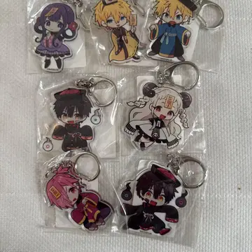 지박소년 하나코 군 아크릴 키링 7개 세트 DMM 스크래치