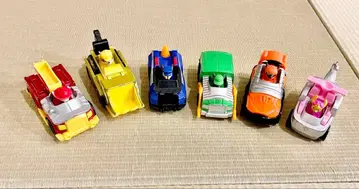 퍼피 구조대 비클 미니카 6대 세트