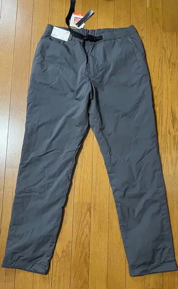 유니클로 따뜻한 이지 팬츠 L 사이즈 다크 그레이