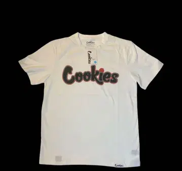 쿠키스 화이트 티셔츠
