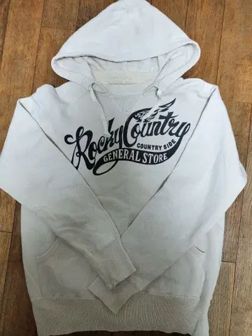 Groovers 화이트 후드티 M 사이즈