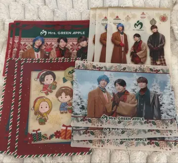 Mrs. GREEN APPLE 비주얼 시트 4장 3세트 컴플리트