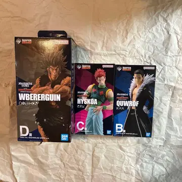 제일복권 헌터헌터 3체 묶음 판매